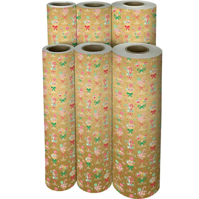Gift Wrap - Holiday Cheers - Recycled Fiber