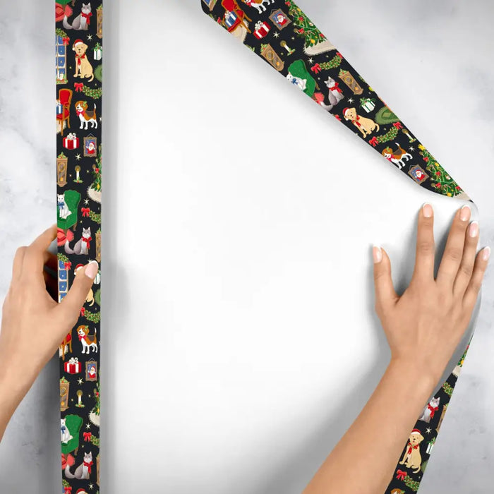 Gift Wrap - Home for the Holidays - Recycled Fiber