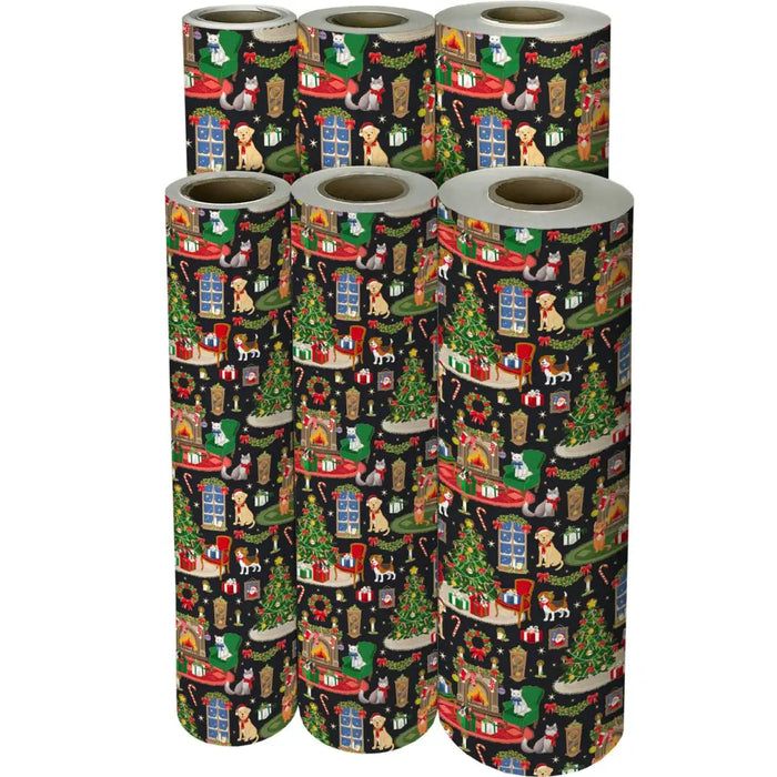 Gift Wrap - Home for the Holidays - Recycled Fiber