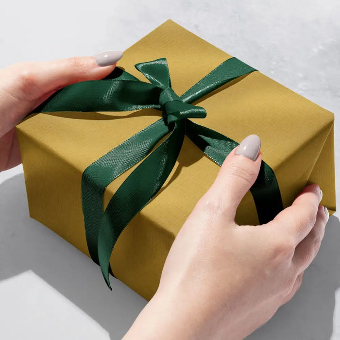Gift Wrap - Hunter & Gold Kraft (Recycled Fiber)