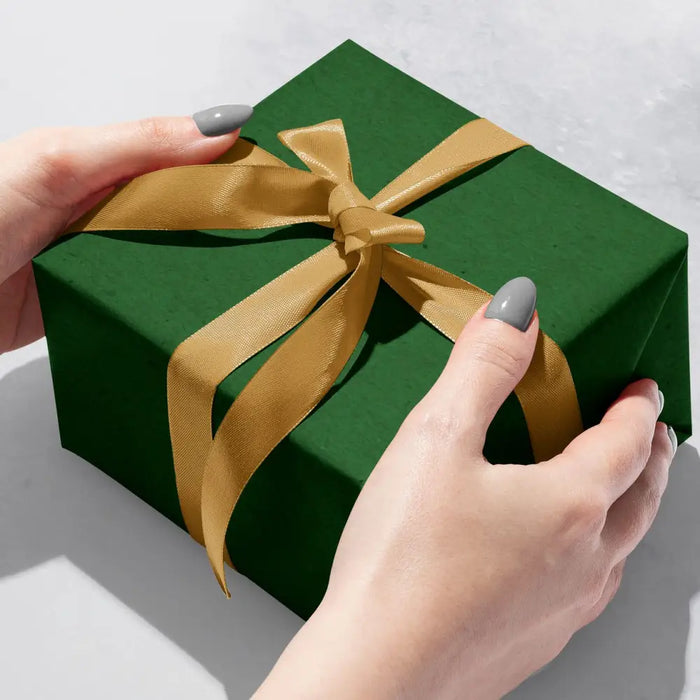Gift Wrap - Hunter & Gold Kraft (Recycled Fiber)
