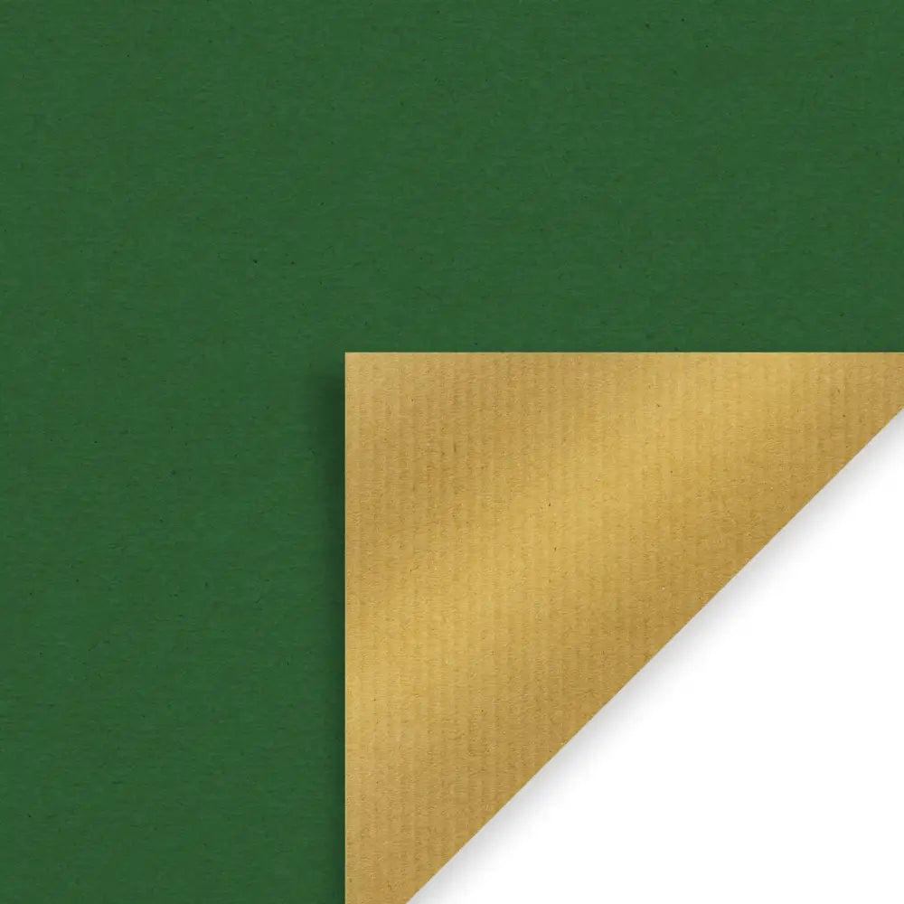 Macpaper.com - Gift Wrap - Hunter & Gold Kraft (Recycled — Mac Paper Supply