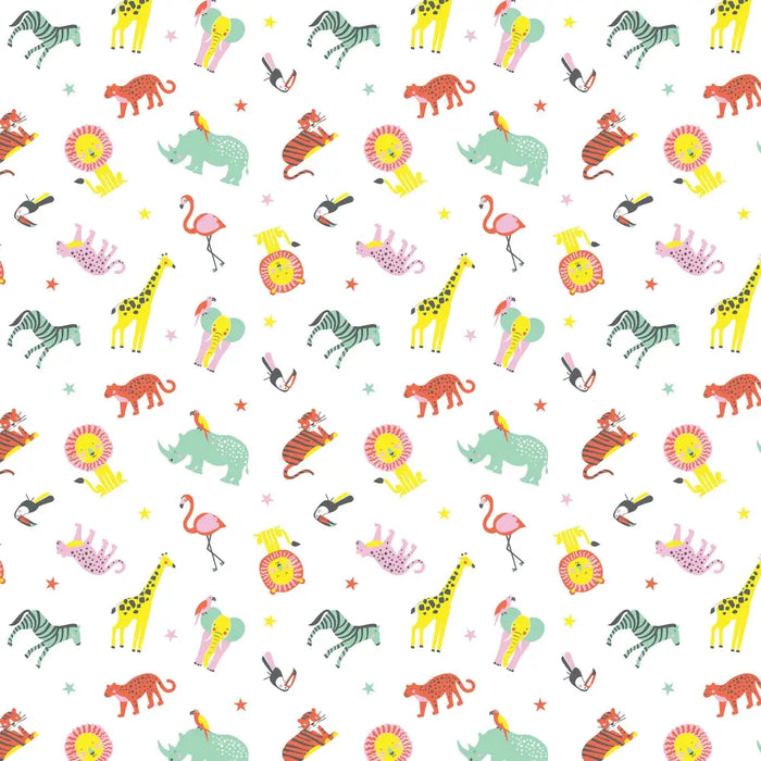 Gift Wrap - Little Animals - Jewelry Roll 7-1/2’’ (4