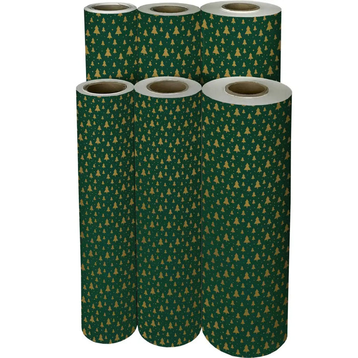 Gift Wrap - Modern Trees Kraft - Recycled Fiber