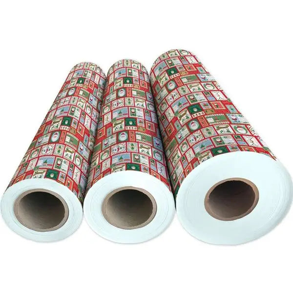 Gift Wrap - North Pole Bound - Recycled Fiber