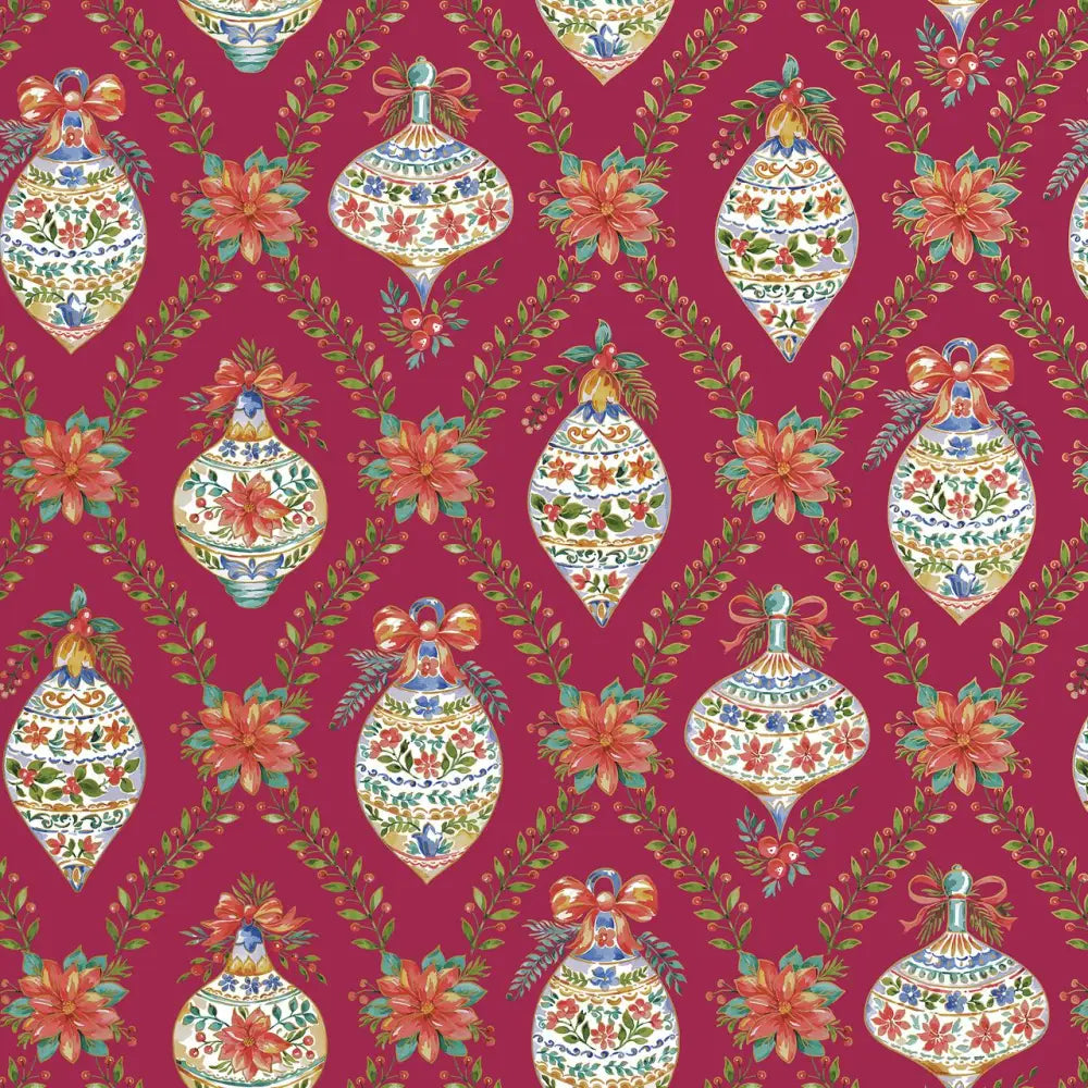 Gift Wrap - Ornamental - Recycled Fiber - Jewelry Roll