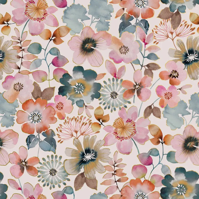Gift Wrap - Painterly Petals - Recycled Fiber - Jewelry
