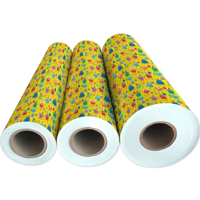 Gift Wrap - Party Monsters - Recycled Fiber - B486.30.208JR