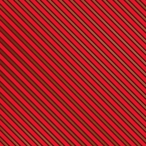 Gift Wrap - Red & Gold Stripes - Recycled Fiber - Jewelry