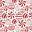 Gift Wrap - Red & White Ornaments - Recycled Fiber