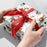 Gift Wrap - Santa Bicycle (Recycled Fiber) - XB738.30.208JR
