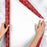 Gift Wrap - Sparkleflake Gold Red - Recycled Fiber