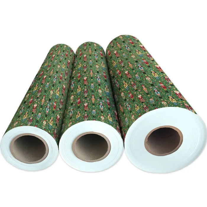 Gift Wrap - Sparkling Nutcracker (100% Recycled)