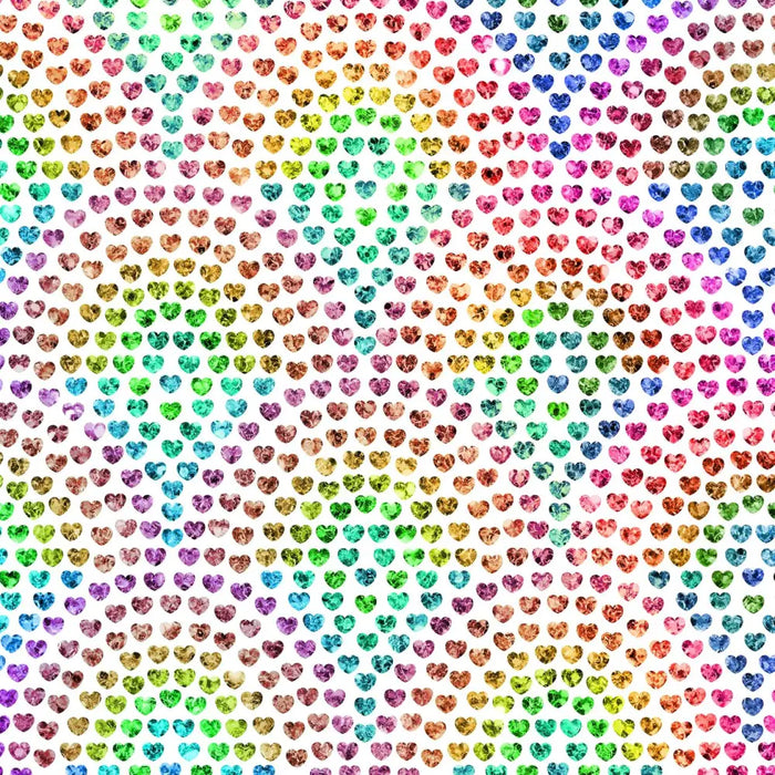 Gift Wrap - Sweetheart Rainbow - Recycled Fiber - Jewelry