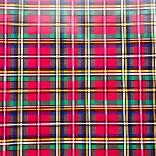 Gift Wrap - Tartan (Recycled Fiber) - Jewelry Roll