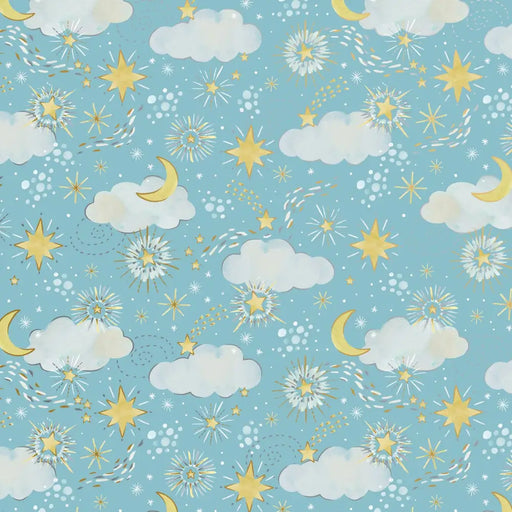 Gift Wrap - Twinkle Stars - Recycled Fiber - Jewelry Roll