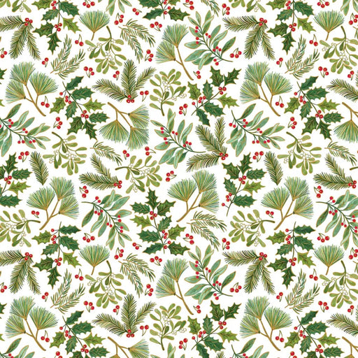 Gift Wrap - Winter Branches - Recycled Fiber - Jewelry Roll