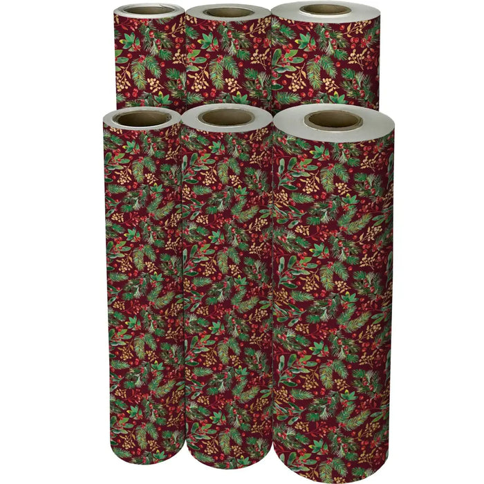 Gift Wrap - Winter Foliage - Recycled Fiber - XB786.30.208JR