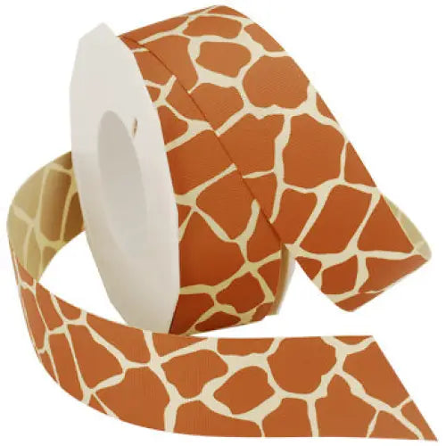 Macpaper.com - Giraffe Grosgrain Ribbon — Mac Paper Supply
