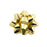 Glitter Mini Star Bows - 1-1/4’’ - 250/box / Gold