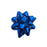 Glitter Mini Star Bows - 1-1/4’’ - 250/box / Royal Blue