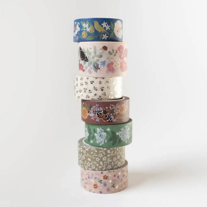 GOLD PETITE FLORA | WASHI TAPE - WT14