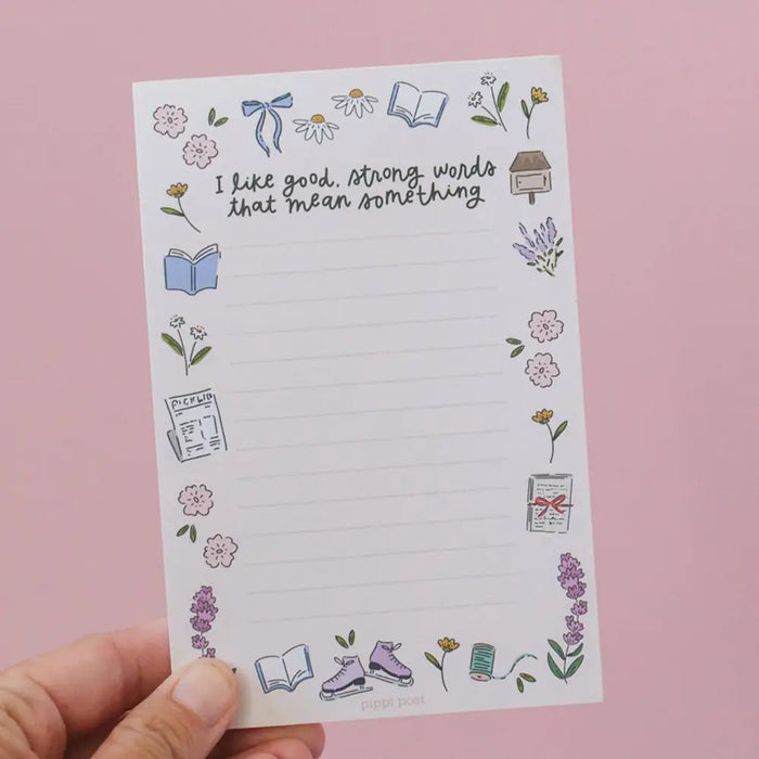 Good Strong Words Little Women 4x6 Notepad - 538618