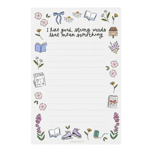 Good Strong Words Little Women 4x6 Notepad - 538618
