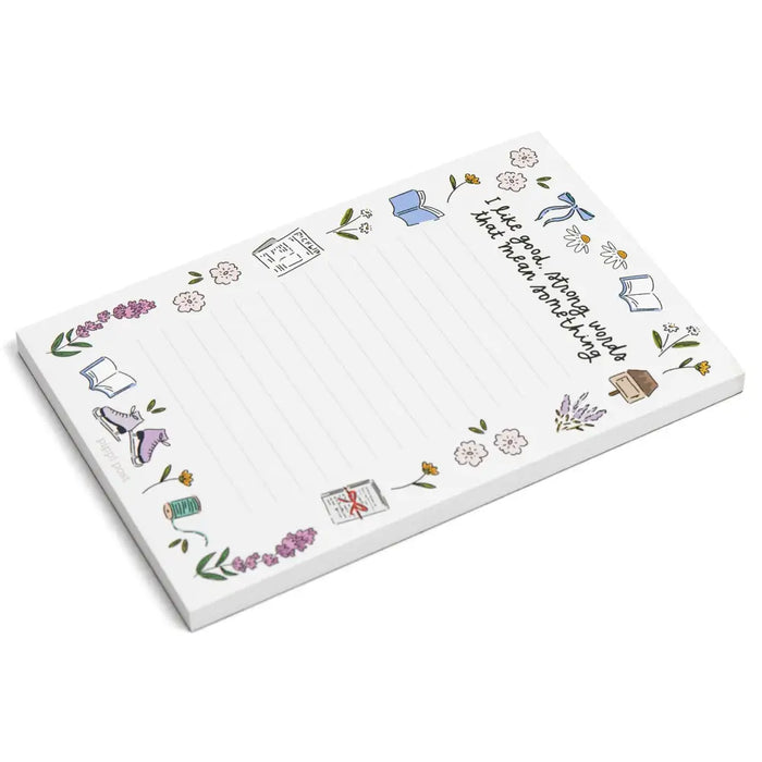 Good Strong Words Little Women 4x6 Notepad - 538618