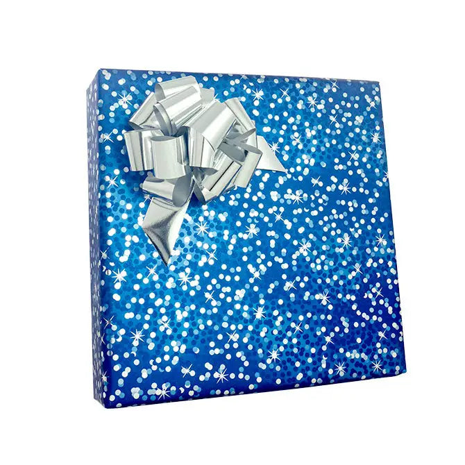 Half Ream - Sapphire Sky Gift Wrap - 24’’ x 417’