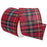 Holiday Tartan Wired Ribbon - 7472.60/10-609