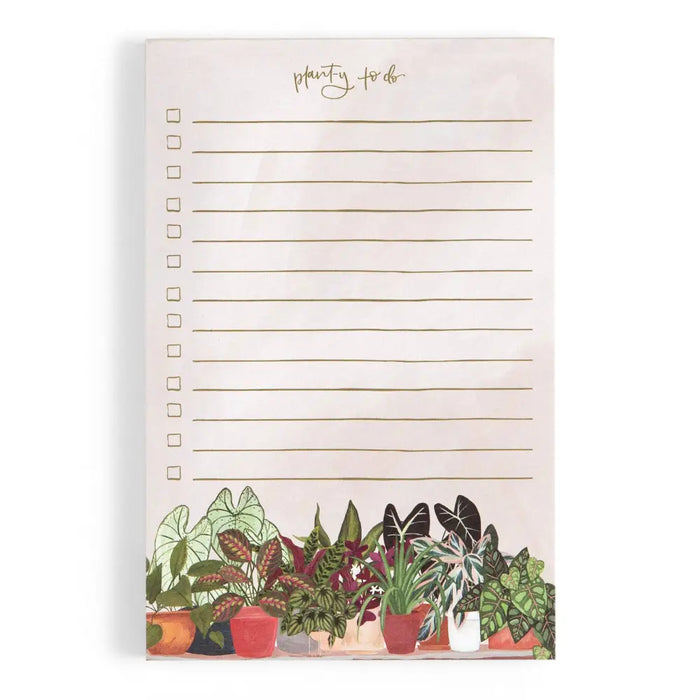 Houseplants Planty To Do Notepad - 422744