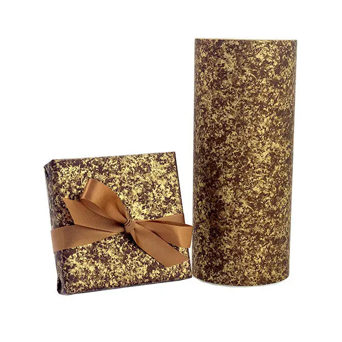 Jewelers Roll -Golden Mocha Gift Wrap - 7-3/8’’ x