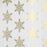 Jewelers Roll -Guilded Snowflakes Gift Wrap - 7-3/8" x 150' - Mac Paper Supply