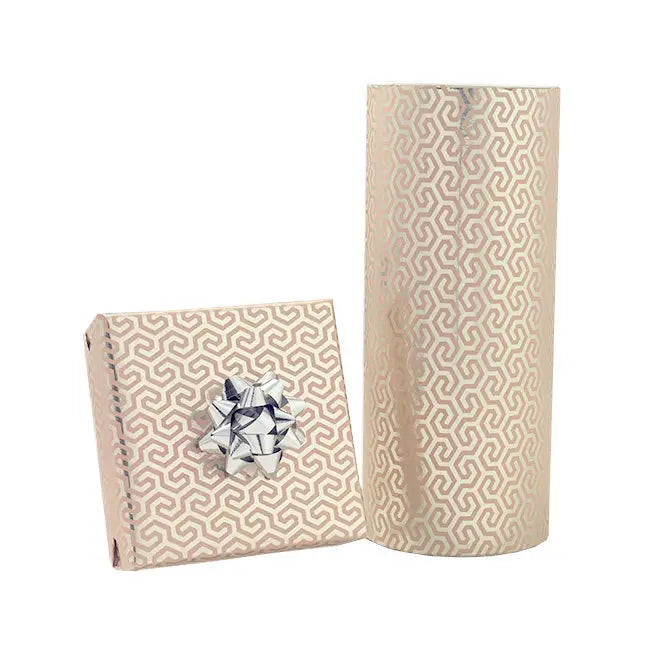 Jewelers Roll -Mod Rose Gold Gift Wrap - 7-3/8’’ x