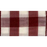 Karo Check Wired Plaid Ribbon - Single Roll / Burgundy