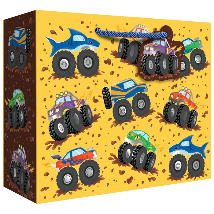Euro Tote - Large - Monster Trucks