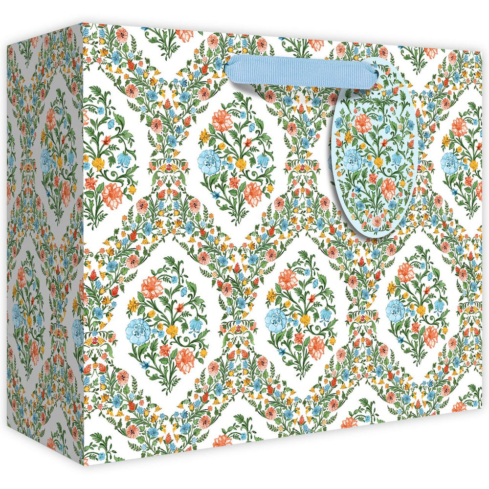 Euro Tote - Large - Floral Damask