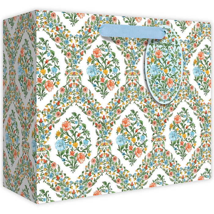 Euro Tote - Large - Floral Damask