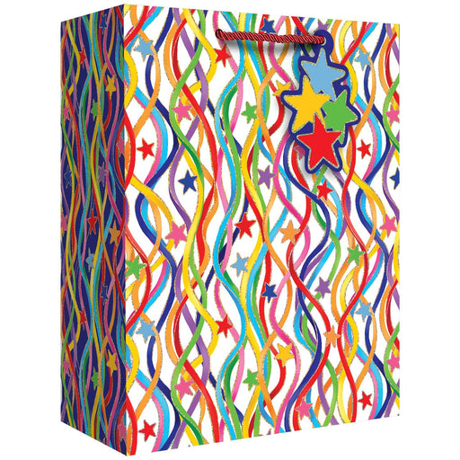 Euro Tote - Large Tote - Celebration Streamers