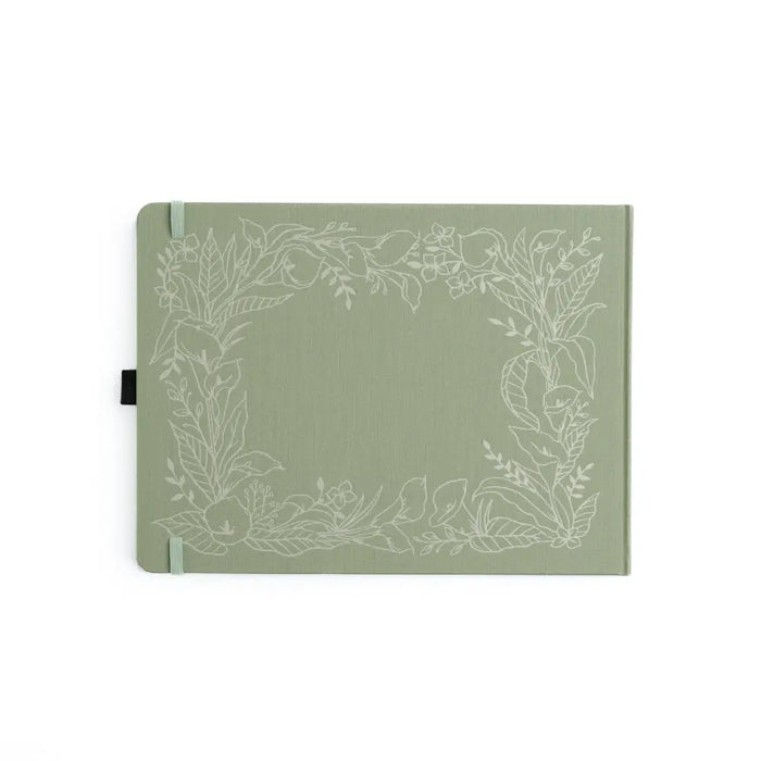 Lovely Lilies Heirloom Notebook - Lined Pages - SHL301