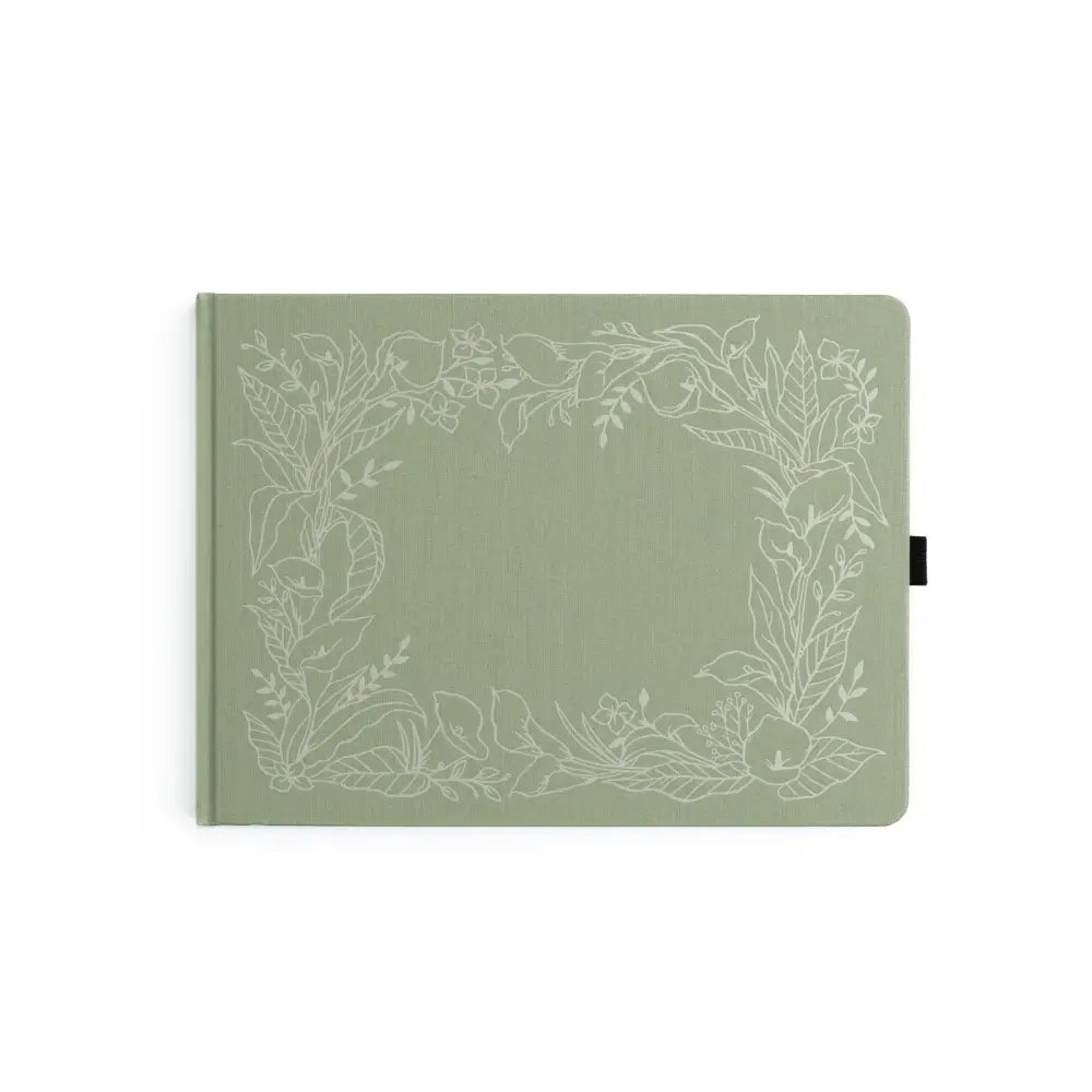 Lovely Lilies Heirloom Notebook - Lined Pages - SHL301