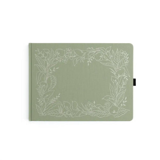 Lovely Lilies Heirloom Notebook - Lined Pages - SHL301
