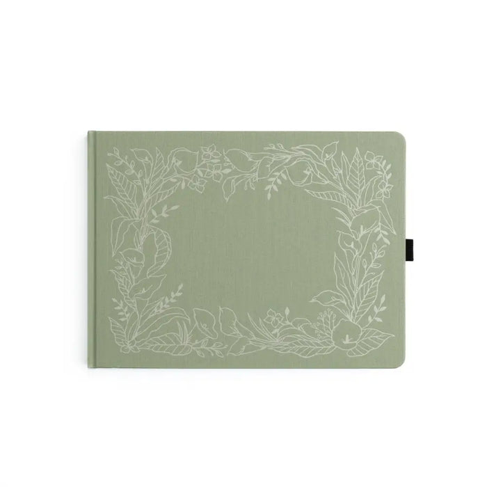 Lovely Lilies Heirloom Notebook - Lined Pages - SHL301
