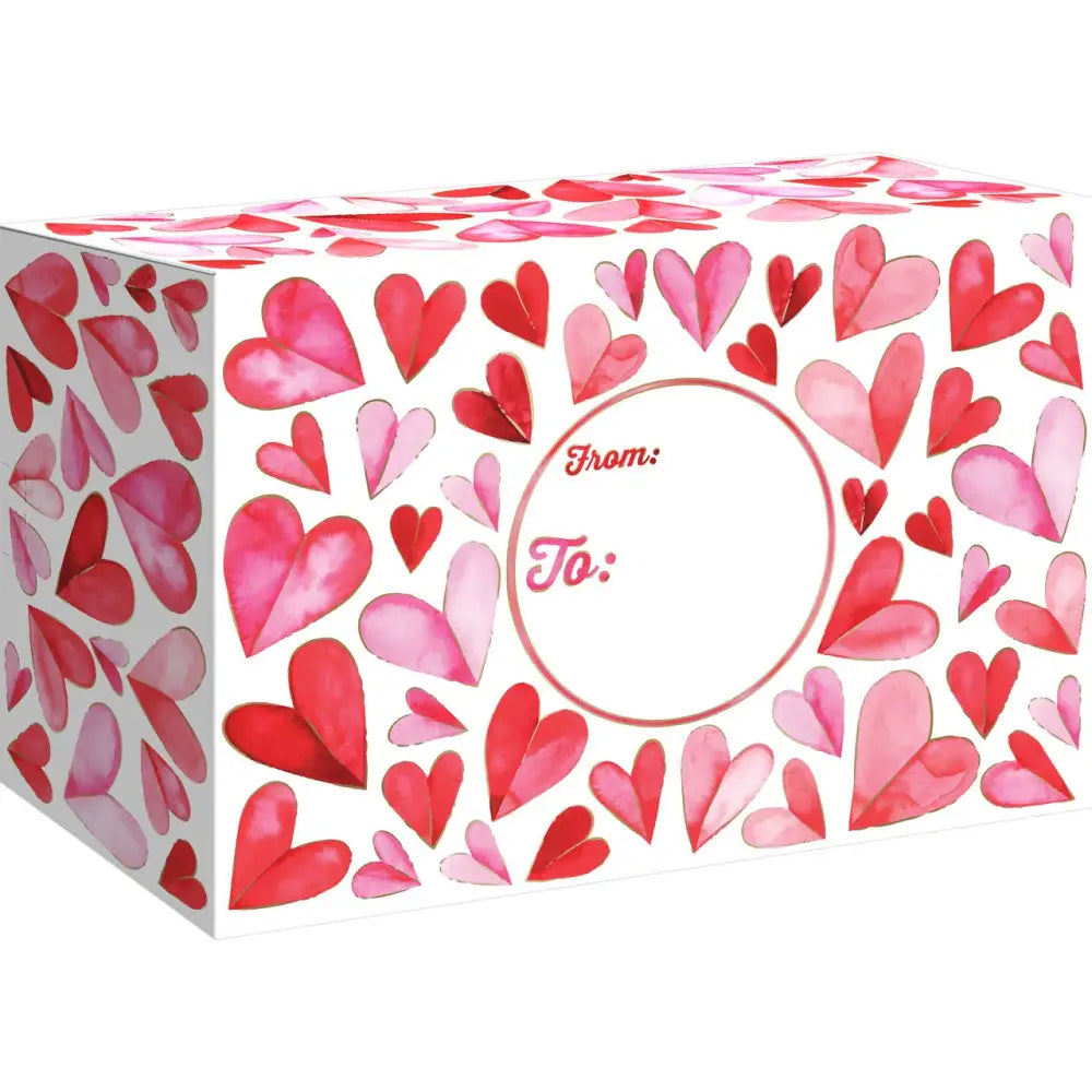 Mailing Box - Folded Hearts - XBS258
