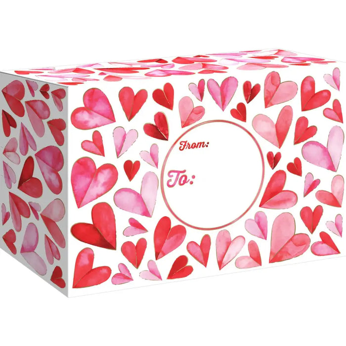 Mailing Box - Folded Hearts - XBS258