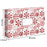Mailing Box - Red & White Ornaments - XLB843