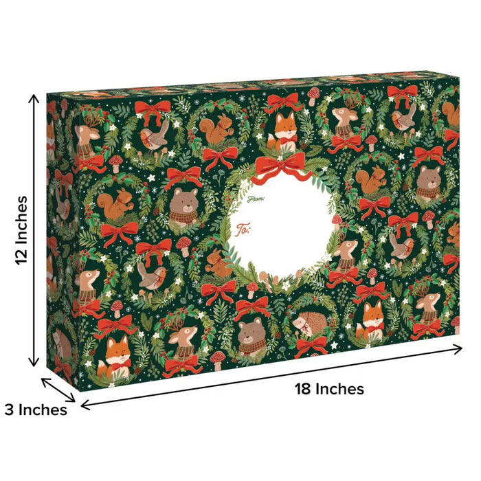 Mailing Box - Woodland Wreaths - XLB881