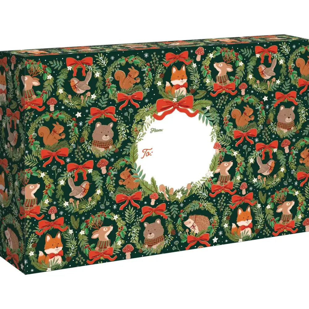 Mailing Box - Woodland Wreaths - XLB881