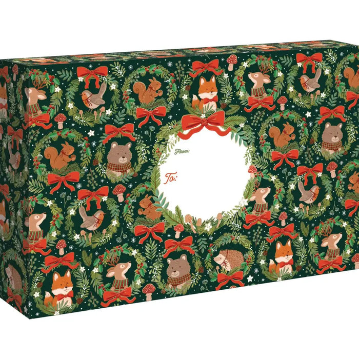 Mailing Box - Woodland Wreaths - XLB881